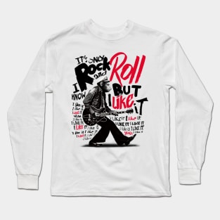 Rock and Roll Chimp Long Sleeve T-Shirt